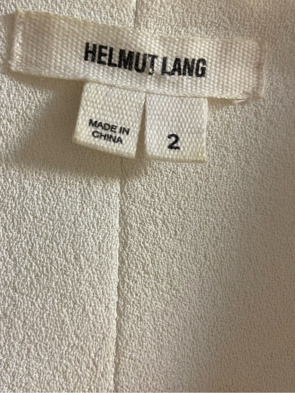 Helmut Lang Moto Jacket Blazer Zip Up Size 2 - Picture 6 of 8